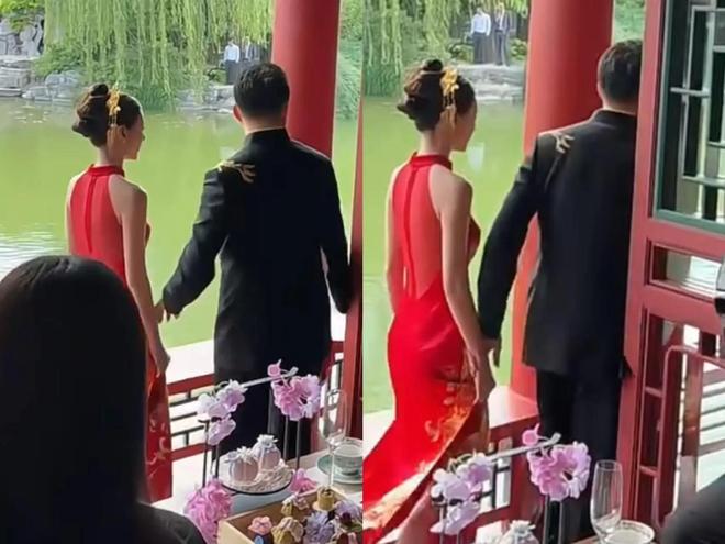 他和马筱梅的婚礼太潦草四合院布置简陋AG旗舰厅最新版汪小菲二婚穿高跟皮鞋(图1)